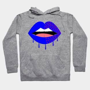 Drippy Fishman Donut Lips Hoodie